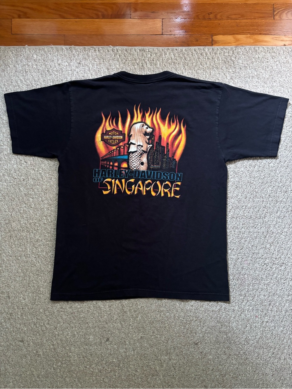 Harley-Davidson Singapore black t-shirt